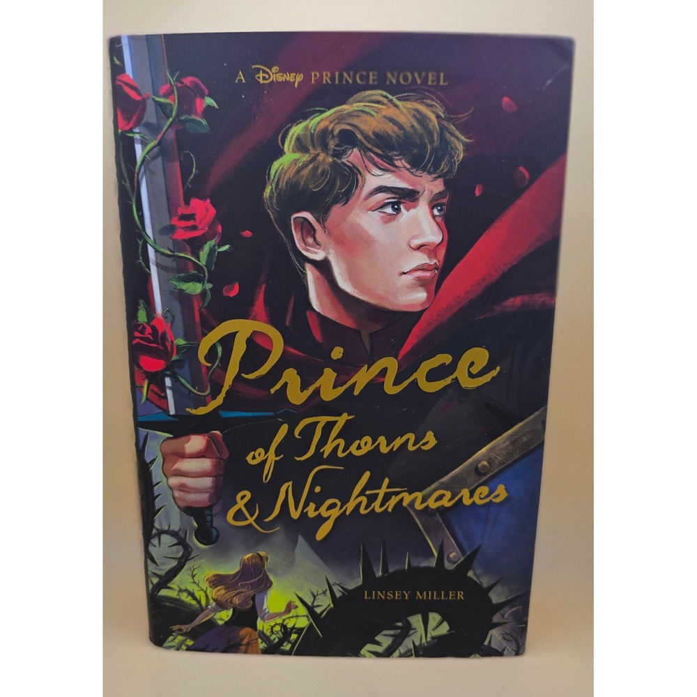Disney Prince Novel Prince of Thorns & Nightmares Linsey Miller Hardcover Book